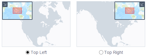 Overview Map options Overview Map options