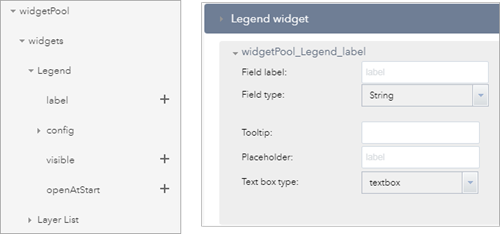 Select parameters Select parameters